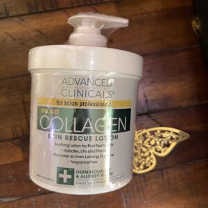 Advanced Clinicals Collagen Skin Rescue Lotion 454g