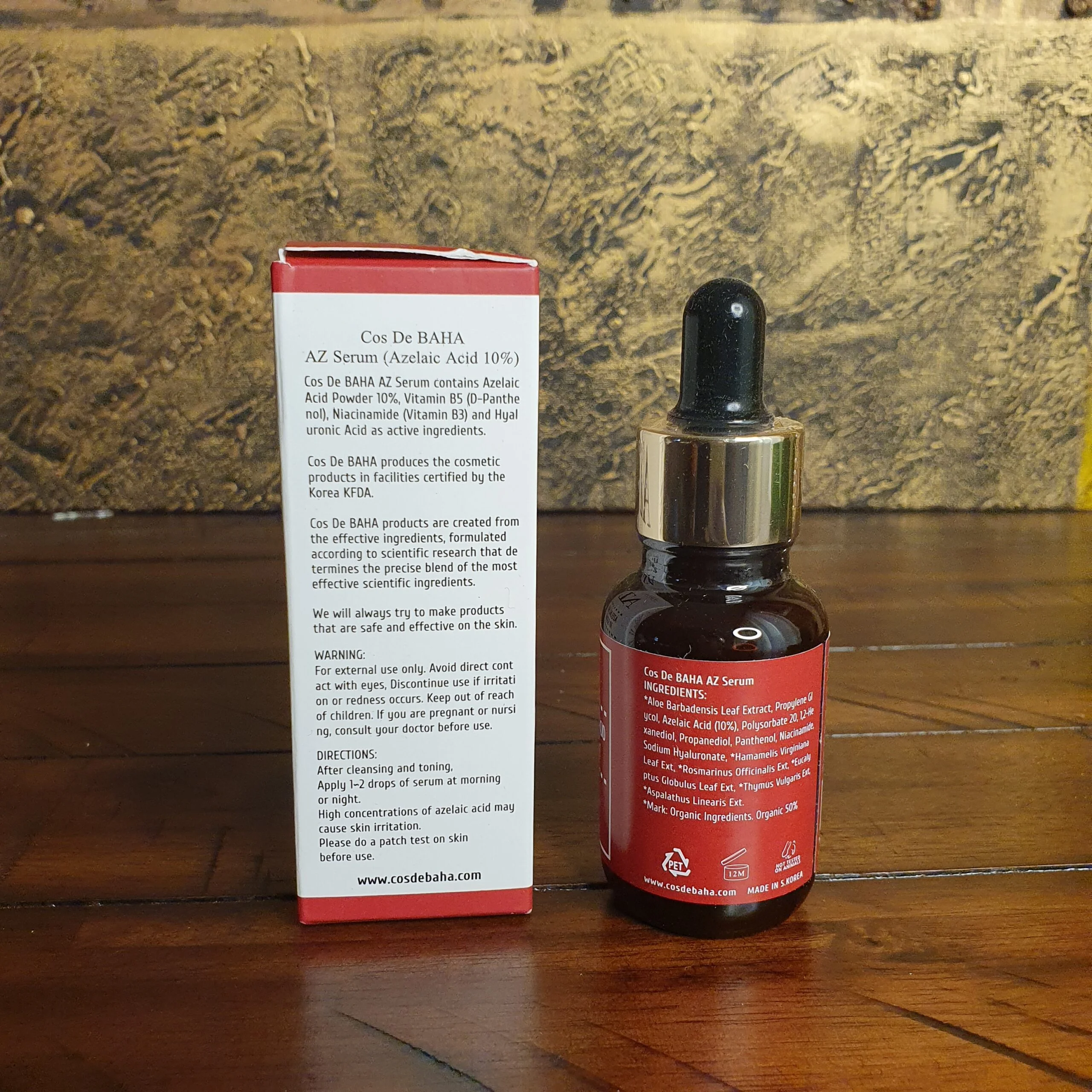 Cos De Baha Azelaic Acid 10% Serum 30ml