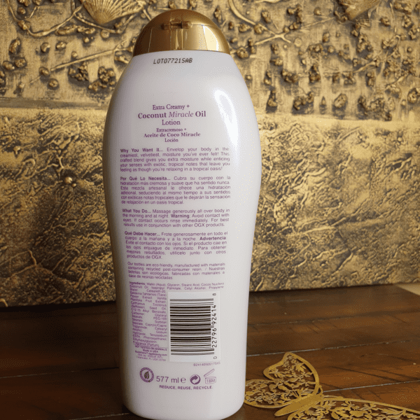 OGX Extra Creamy + Coconut Miracle Oil Body Lotion 577ml