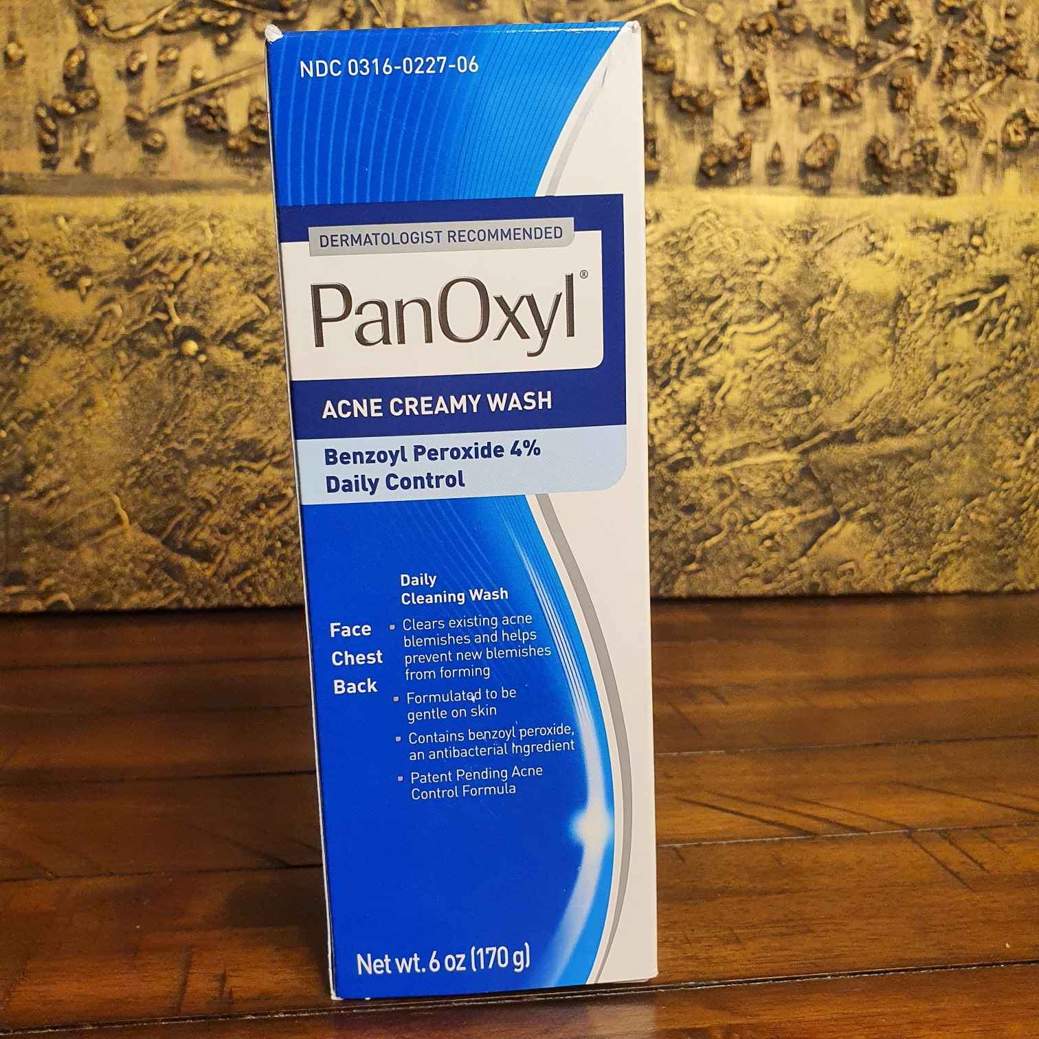 PanOxyl Acne Creamy Wash 4% Benzoyl Peroxide 170g