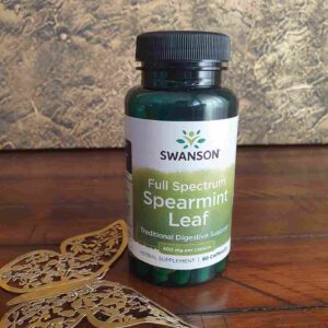 Swanson Spearmint Capsules 400mg 60 Capsules