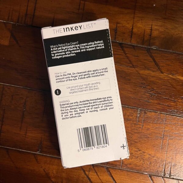 The INKEY List Retinol Eye Cream 15ml