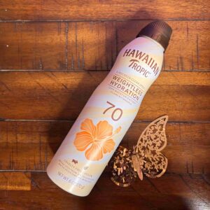 Hawaiian Tropic Weightless Hydration Clear Spray Sunscreen SPF 70 170g