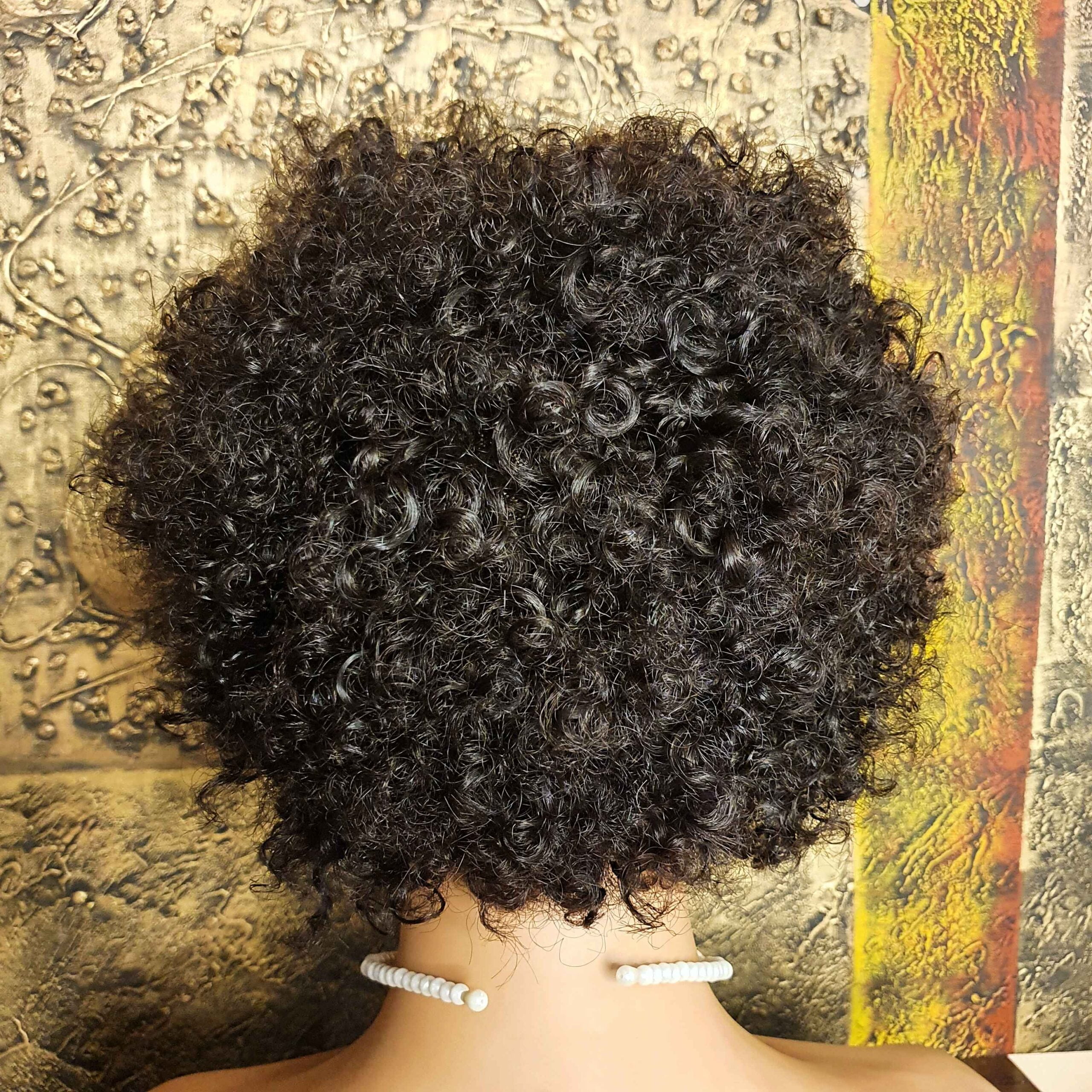 Human Hair Afro Wig Nalela Hair and Beauty