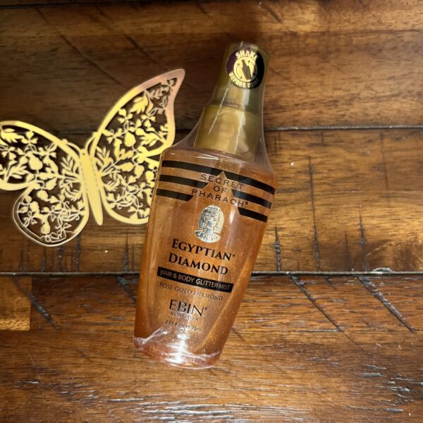 Ebin Egyptian Diamond Hair & Body Glitter Mist Rose Gold 70ml