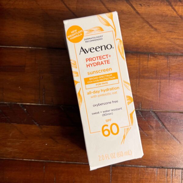 Aveeno Protect + Hydrate Sunscreen For Face SPF 60 60ml