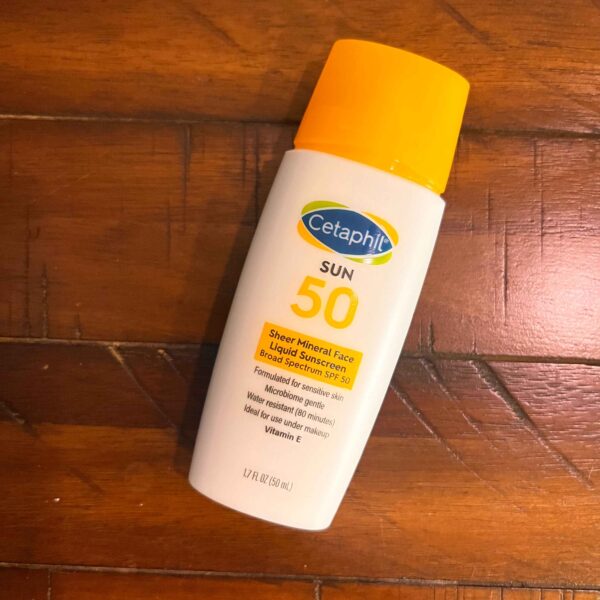 Cetaphil Sheer Mineral Face Liquid Sunscreen SPF 50 50ml