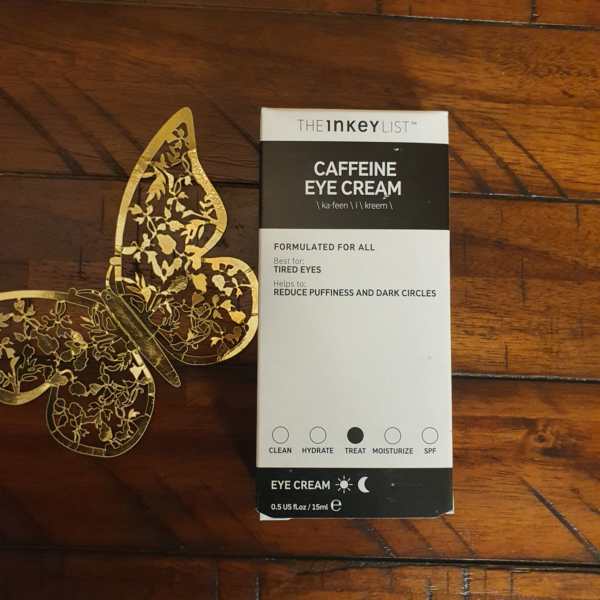 The INKEY List Caffeine De-puffing + Dark Circle Eye Cream 15ml