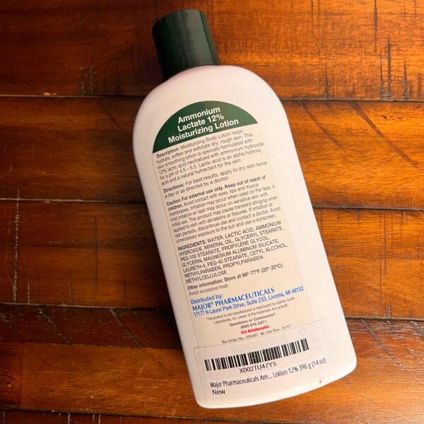 MAJOR Ammonium Lactate 12% Moisturizing Lotion 396g