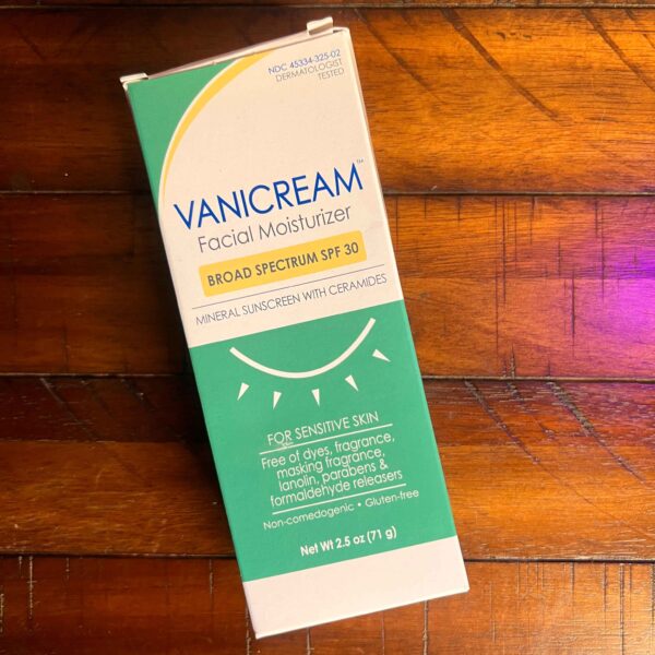 Vanicream Facial Moisturizer Broad Spectrum SPF 30 71g