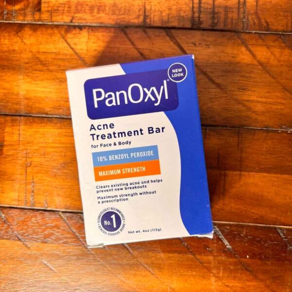 PanOxyl Acne Treatment Bar with 10% Benzoyl Peroxide 113g