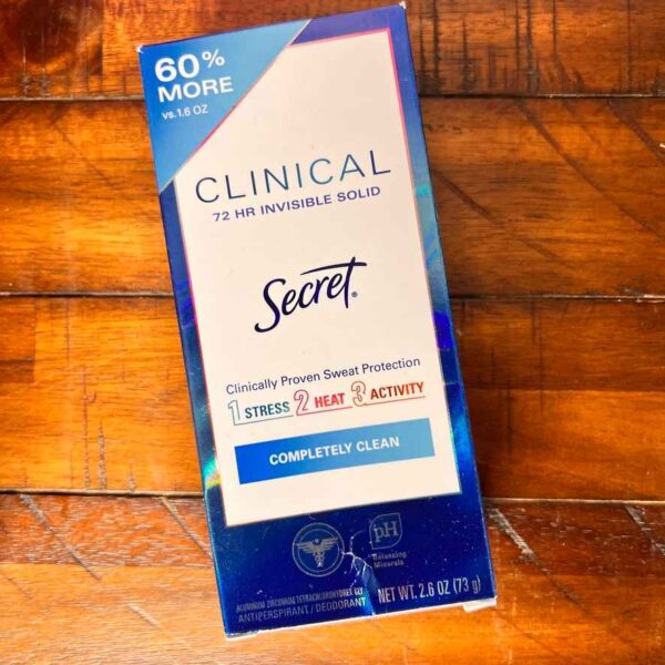 Secret Clinical Strength Antiperspirant Completely Clean 73g